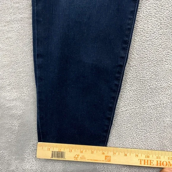 Kut from the Kloth Jeans Womens 12 Blue Diana Skinny Whiskered Stretch Y2K Denim